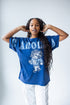 UNC Southern Split Oversized Band Tee
